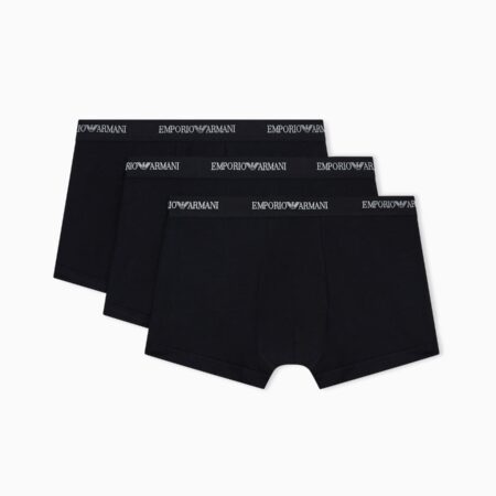 PACK 3 BOXER PARIGAMBA IN JERSEY STRETCH EMPORIO ARMANI