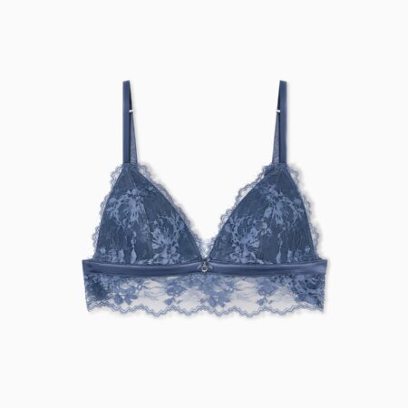 REGGISENO TRIANGOLO IMBOTTITO IN PIZZO CON DETTAGLIO SATIN ASV EMPORIO ARMANI